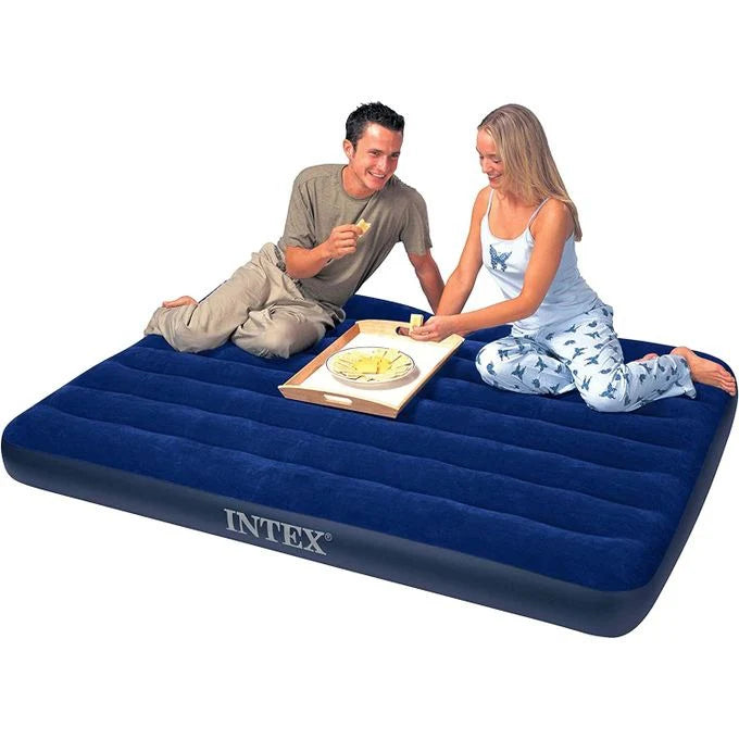 INTEX INFLATABLE MATTRESS with free electric pump