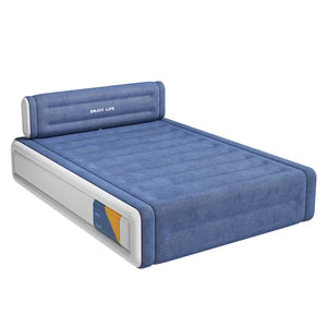 Big Size Inflatable Air Bed with Built-in Headrest – Comfort Anywhere,