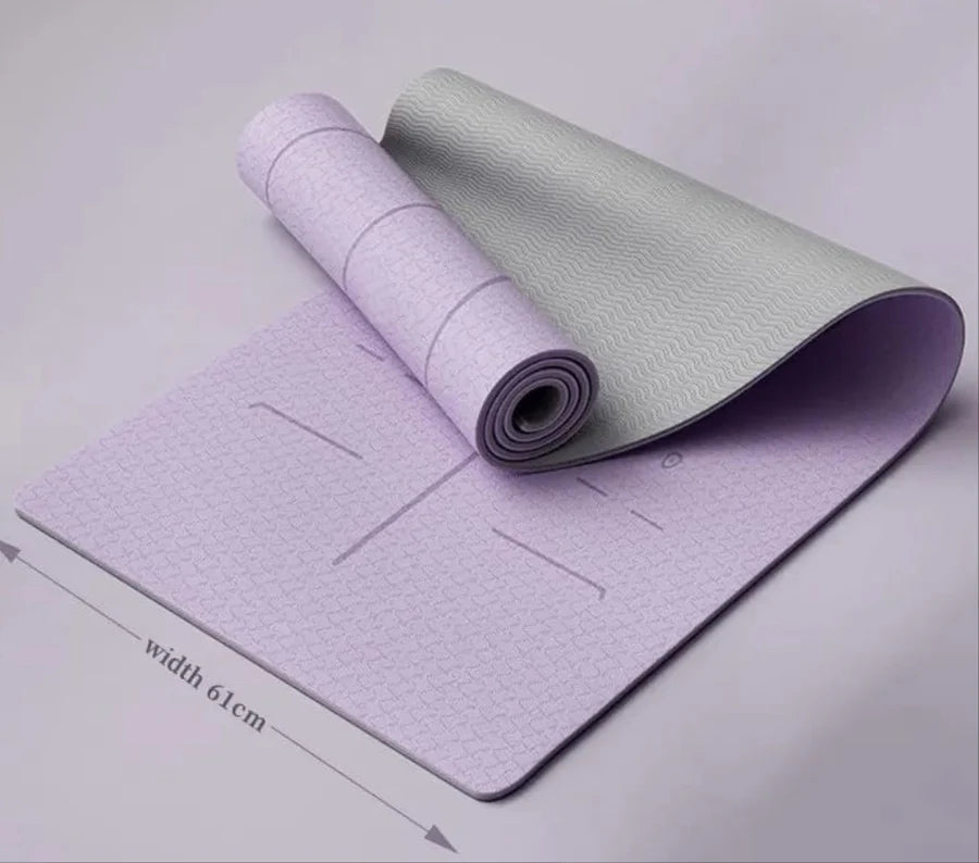 8mm Thickened Nonslip Yoga Mat Comfortable and Durable for Fitness and Exercise