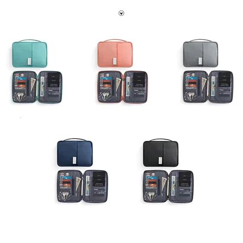 Travel Organizer Wallet.| Family Passport Organizer.