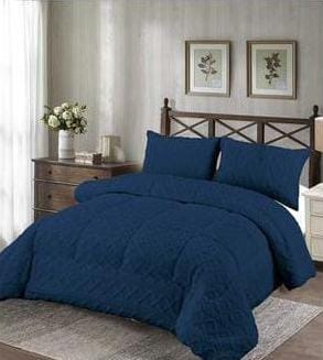 Jacquard Woolen Duvet Set  4pc | Ultra-Soft, Warm & Elegant Bedding