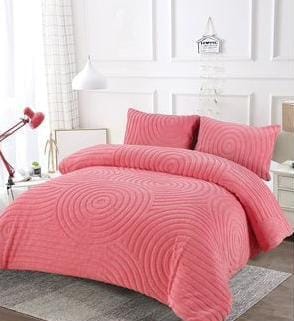 Jacquard Woolen Duvet Set  4pc | Ultra-Soft, Warm & Elegant Bedding