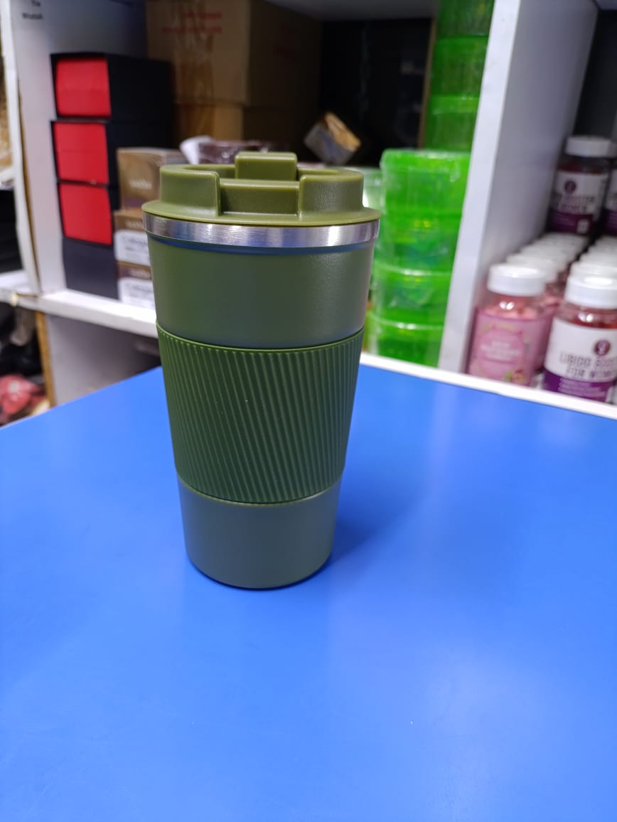 510ml Double Wall Stainless Steel Thermal Coffee Mug – Leak-Proof Travel Tumbler