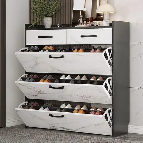 Bucket Flip Shoe Rack – Stylish & Space-Saving Shoe Organizer