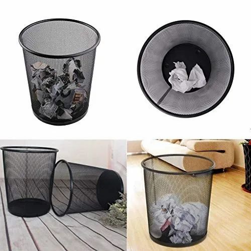 Metallic Mesh Dustbin – Sleek & Durable Waste Solution |Medium: KSh 999  Large: KSh 1,150