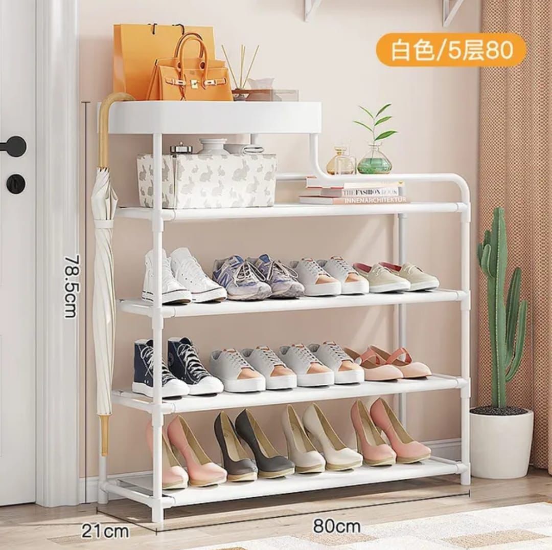 Simple Entryway Shoe Rack – Minimalist & Functional