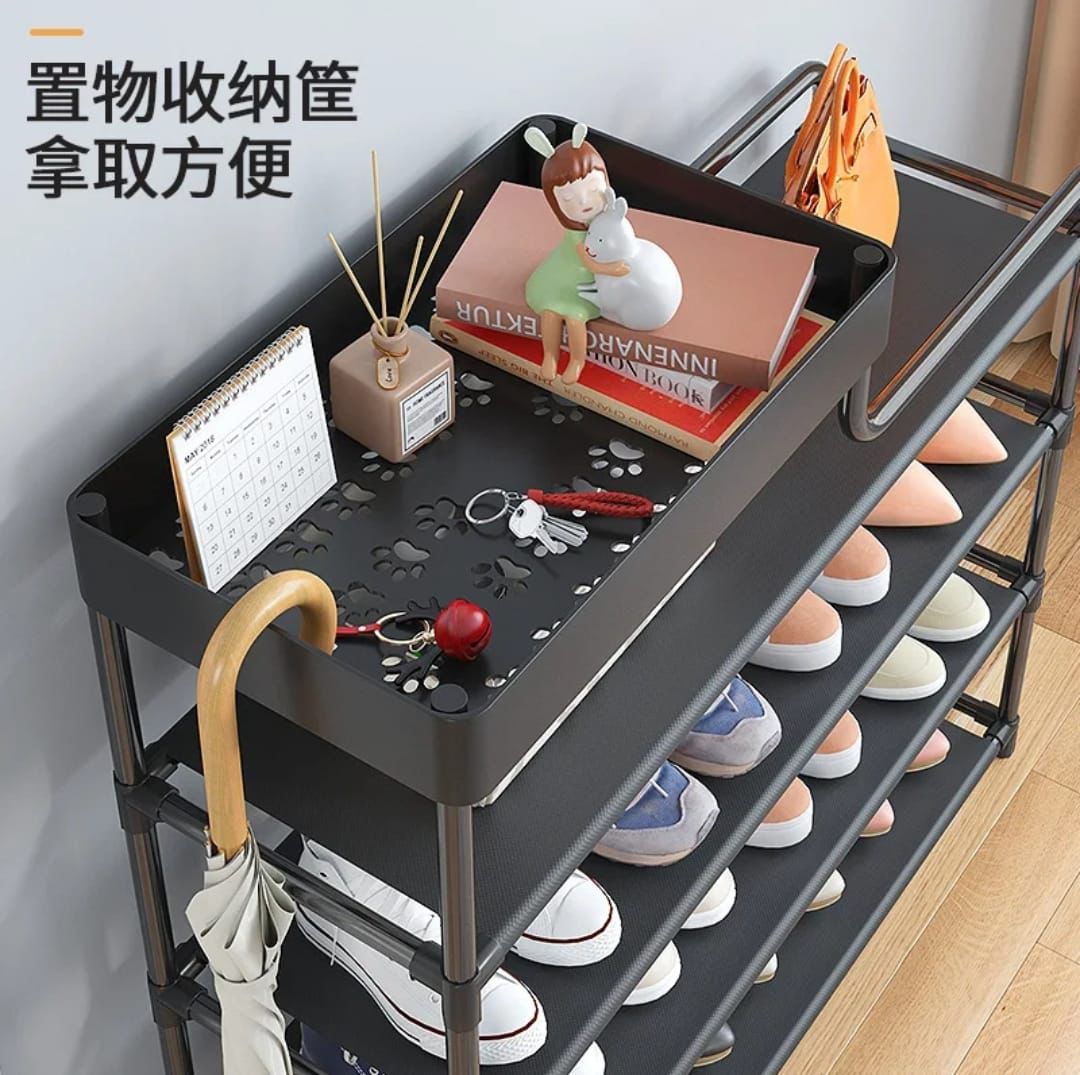 Simple Entryway Shoe Rack – Minimalist & Functional