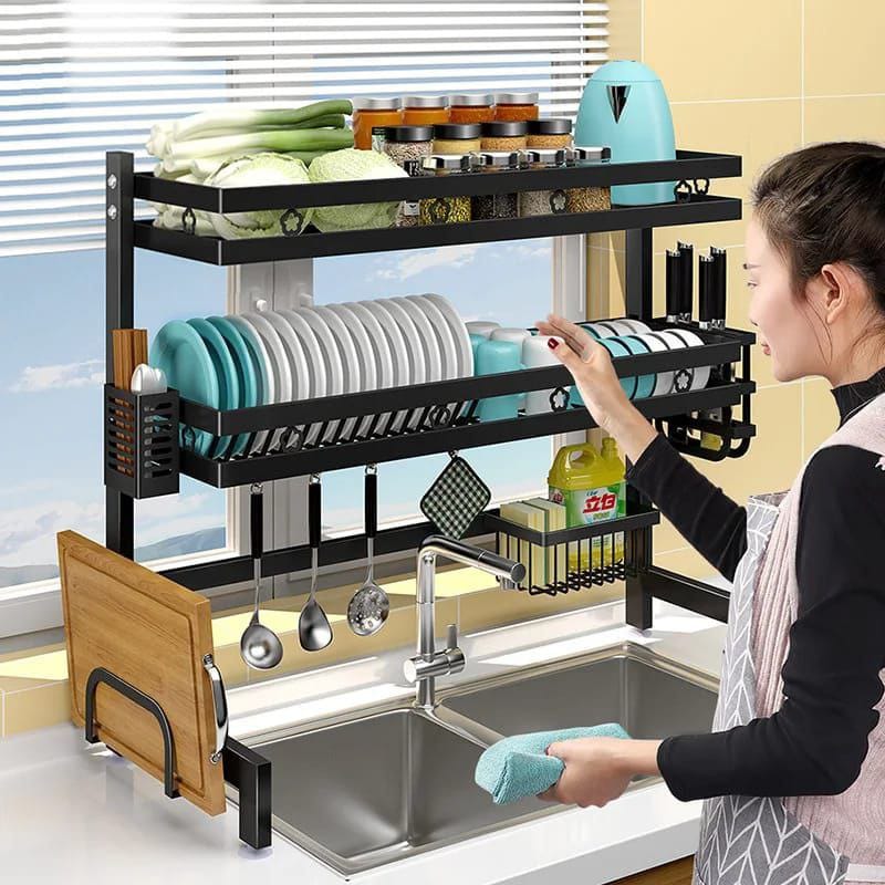High-Quality Heavy Duty Over-the-Sink Dish Rack – Maximize Space, Minimize Clutter