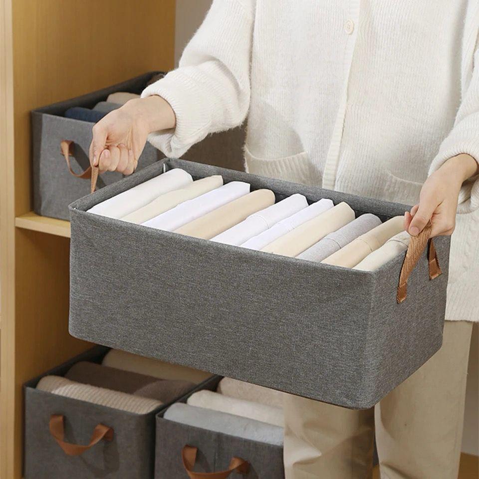 Foldable Multipurpose Hard Fabric Closet Organizer