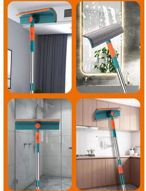 2-in-1 Telescopic Window Cleaner / Wall Mop