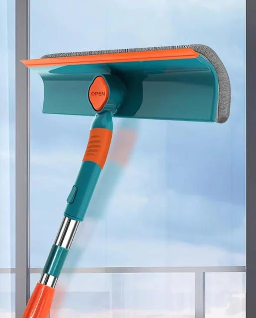 2-in-1 Telescopic Window Cleaner / Wall Mop