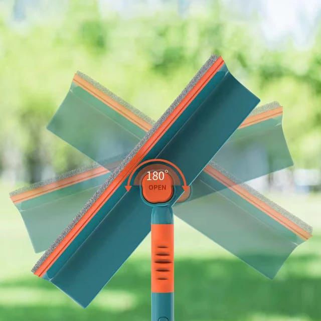 2-in-1 Telescopic Window Cleaner / Wall Mop