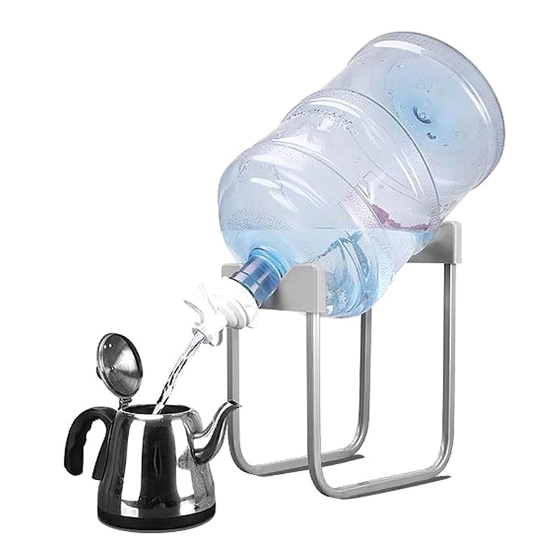 Grey Detachable Water Stand and Dispenser Pump Easy to Use & Portable