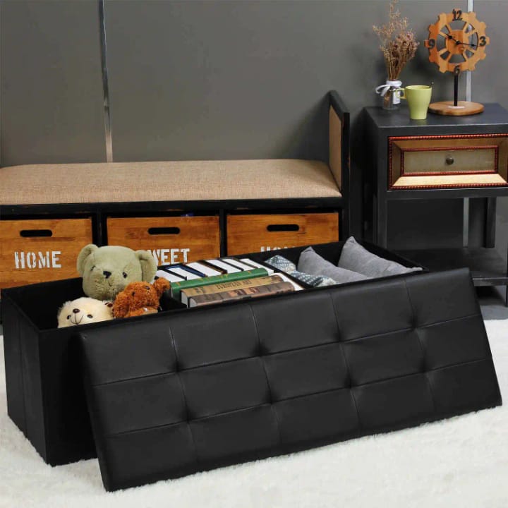 Ottoman Storage Box | Stylish & Functional