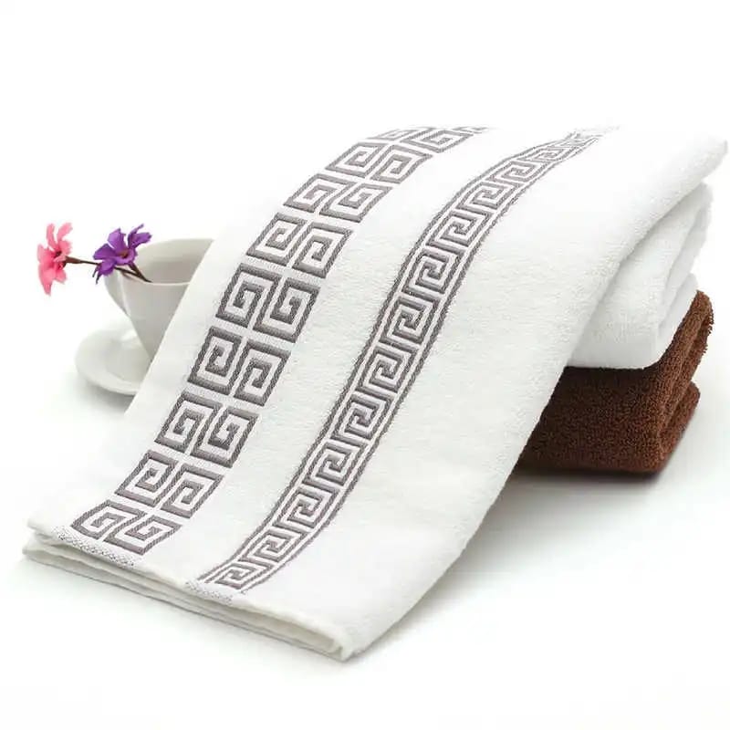 3Pc Cotton Bath Towels Set 100% High Quality Cotton Soft Absorbent & Durable