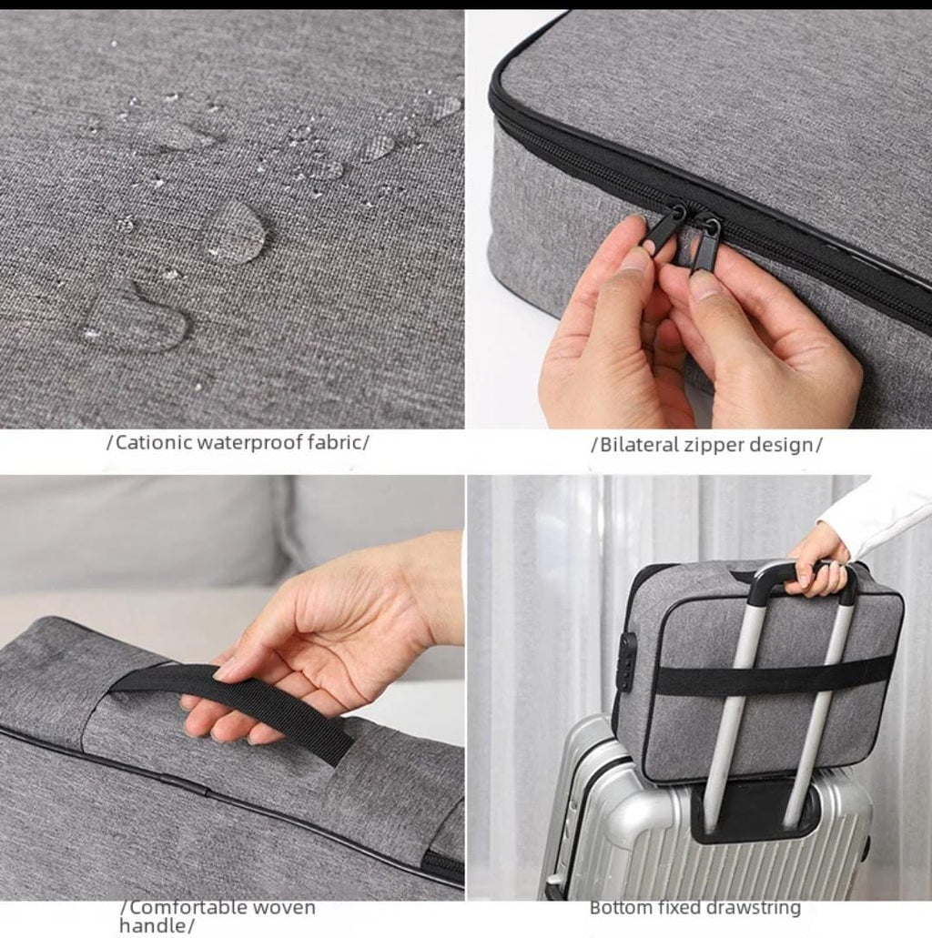Fireproof & Water-Resistant Document Organizer