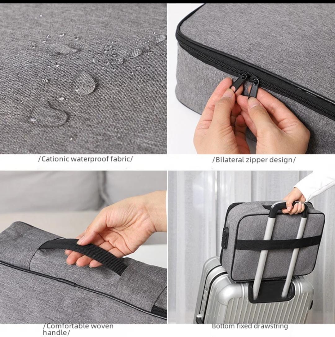 Fireproof & Water-Resistant Document Organizer