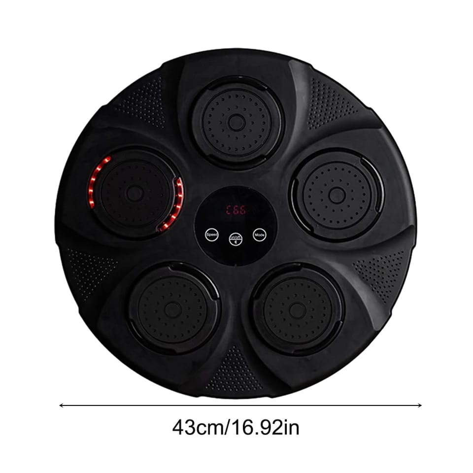 Wall Mounted Punch Boxing Trainer with LED Display