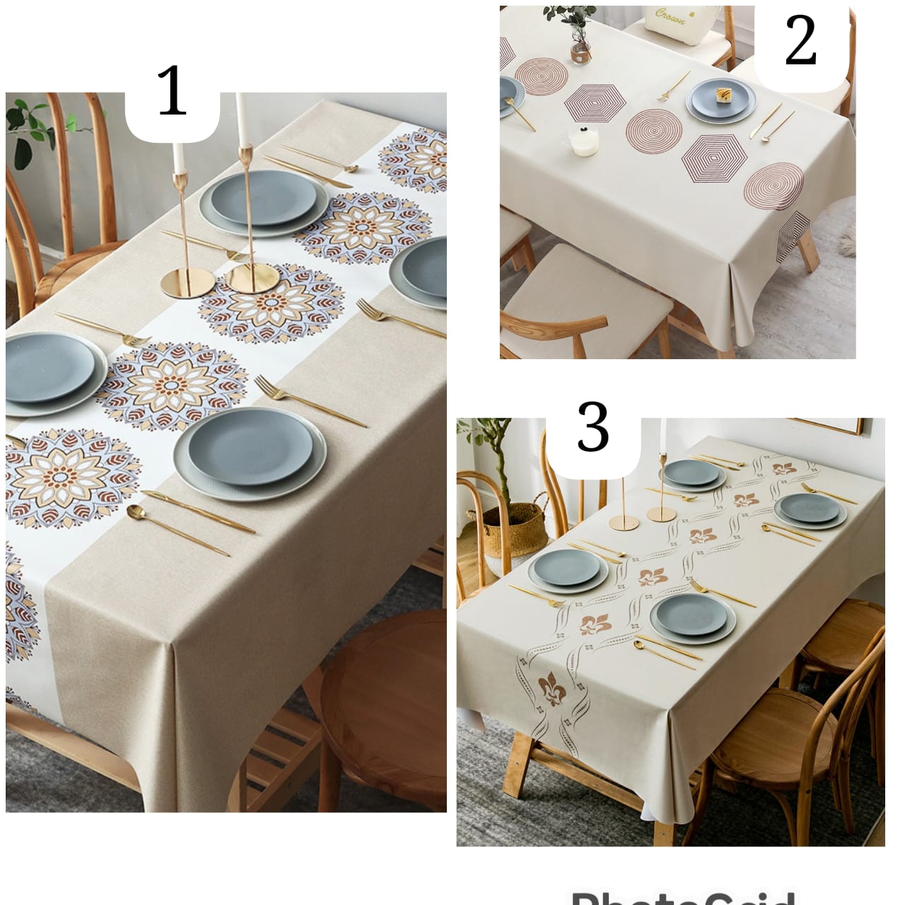 Nordic Style Pvc Table Cloth