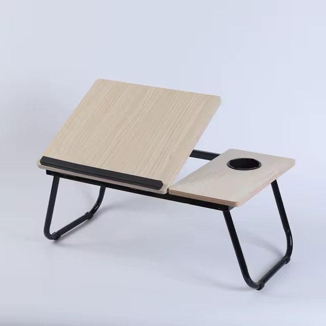 Adjustable Tilting Laptop Folding Table Stand Desk with Foldable Legs: