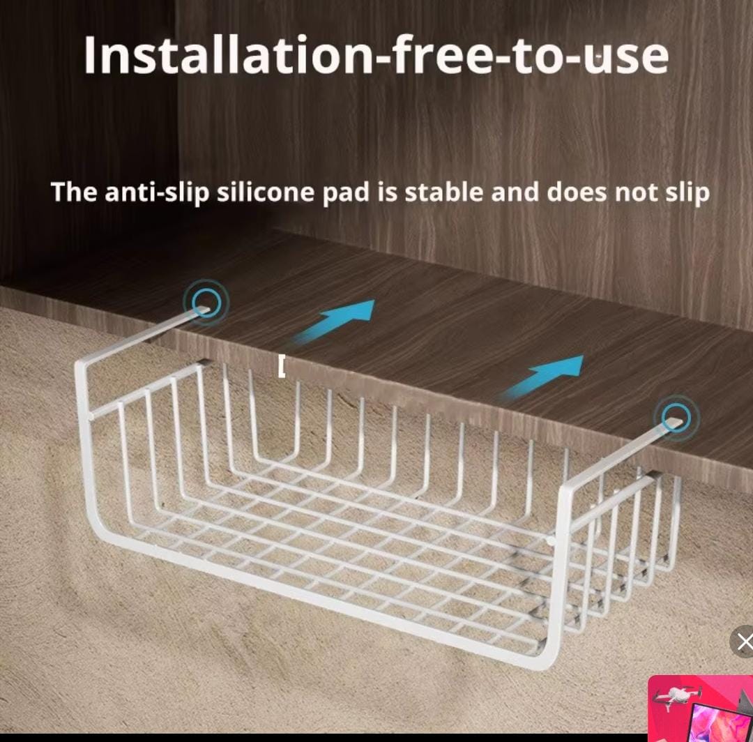 Under the Shelf Organizer | Maximize Your Storage Space|30cm x 23cm x 14cm