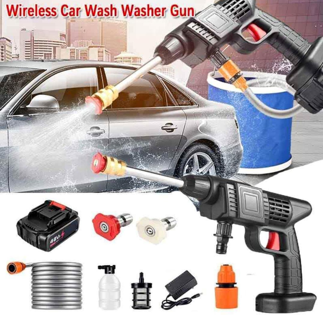 Multiple Purpose Car Wash / Spraying Fumigation Gun – Portable & Rechargeable