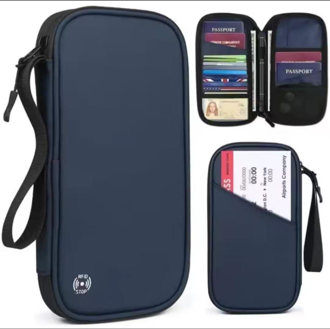 Travel Organizer Wallet.| Family Passport Organizer.