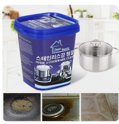 Oven Cookware & Stainless Steel Cleaning Paste – Deep Clean, Effortlessly