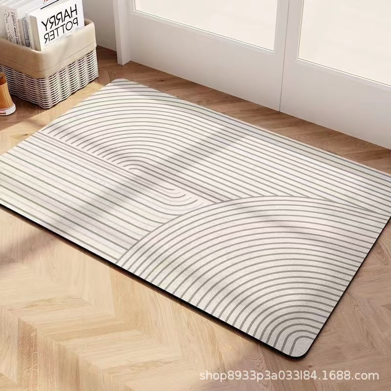 Geometric Pattern Door/Bath Mat – Large Size 50×80 cm