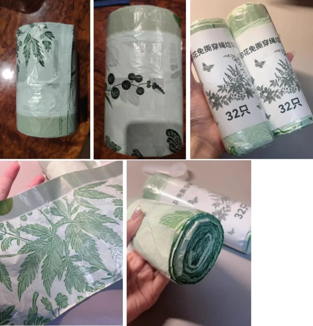 Thickened trash/garbage  bags   |Size 45x50cm  |Durable, portable and disposable