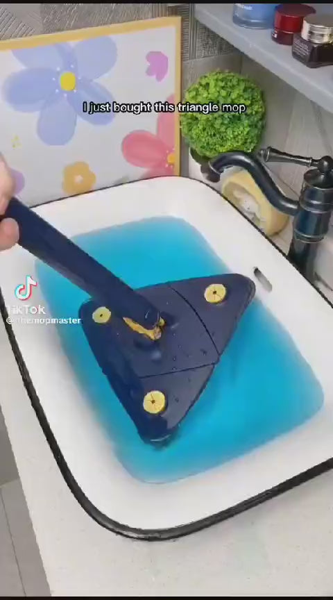 Triangle 360° Rotatable Extendable Cleaning Mop